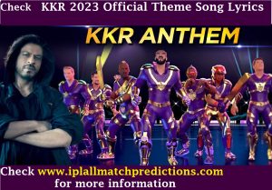 Read more about the article Kolkata Knight Riders Official Theme Song Lyrics 2025