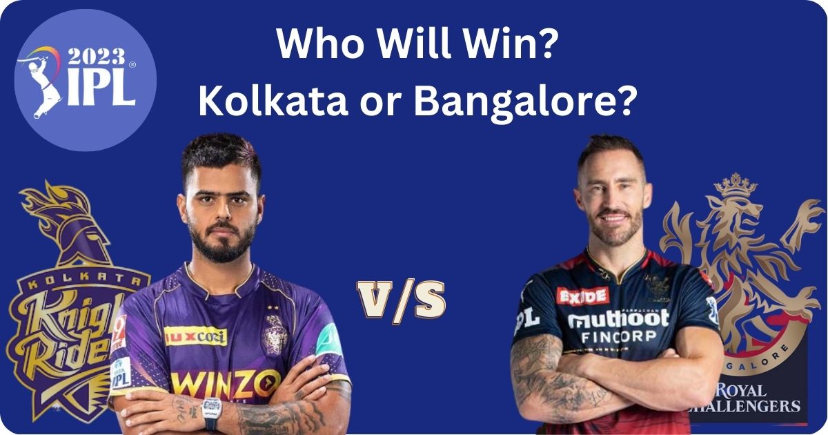 KKR vs RCB 2023 Match Prediction Astrology Report