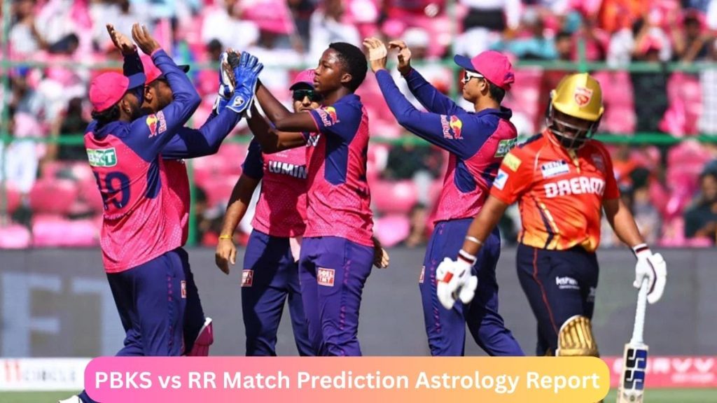 PBKS vs RR Match Prediction Astrology Report