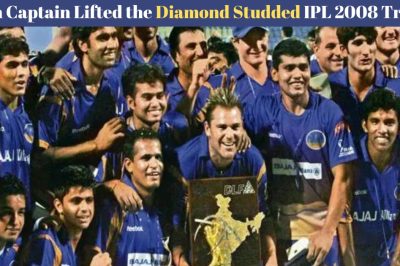 Which Captain Lifted the Diamond Studded IPL 2008 Trophy? First Ever IPL Victory