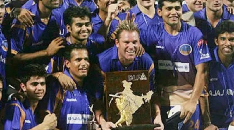 Which Captain Lifted the Diamond Studded IPL 2008 Trophy