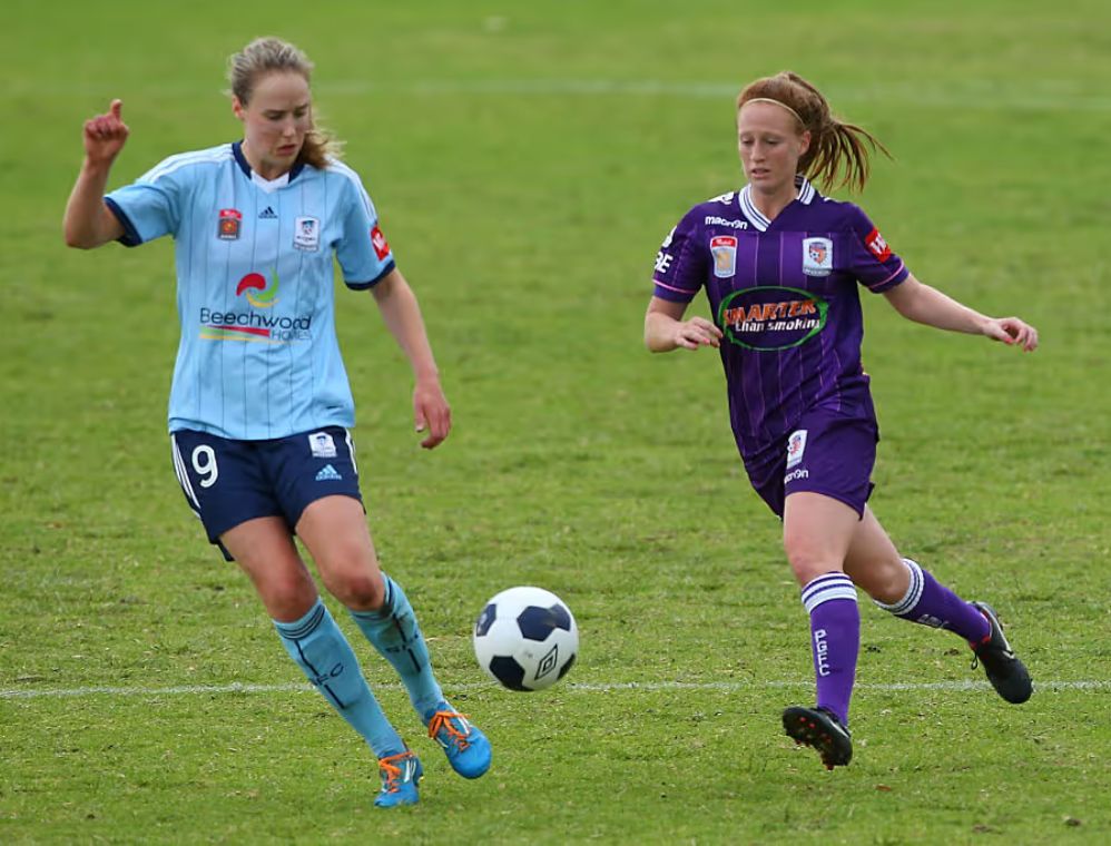 Ellyse Perry as Footballer