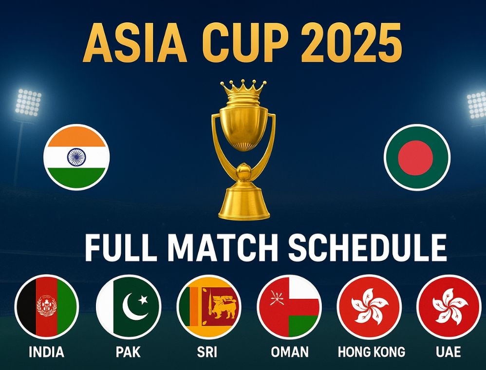 Asia Cup 2025: Full Match Schedule, Teams, and Format