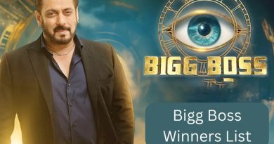 Bigg Boss Winners List