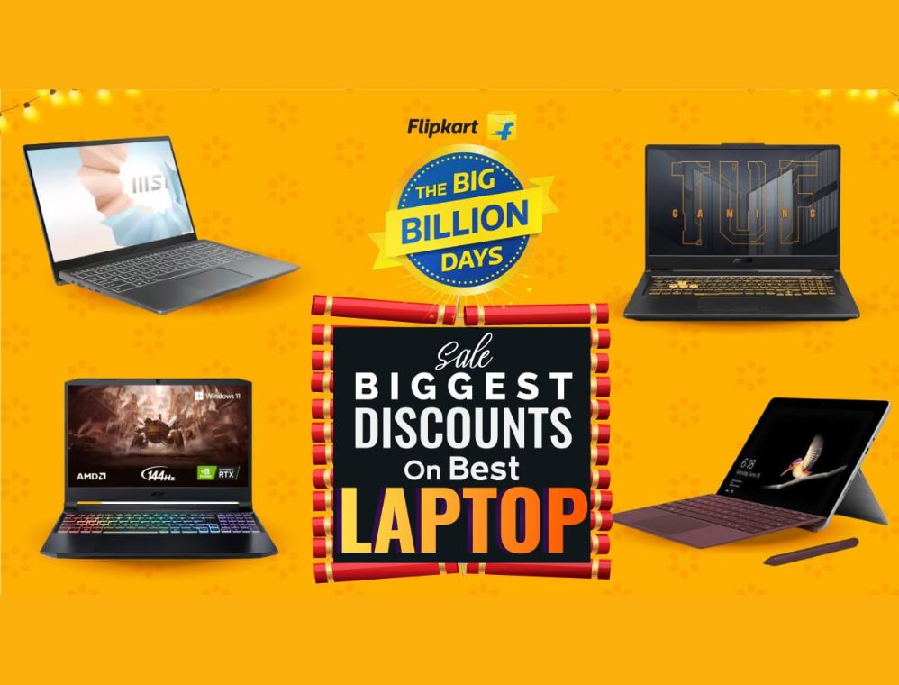 Flipkart BBD Sale 2025 Laptops Deals