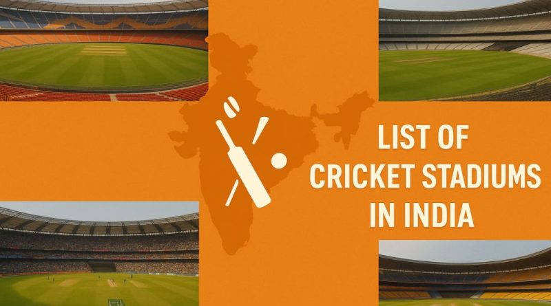 List of International Cricket Stadiums in India