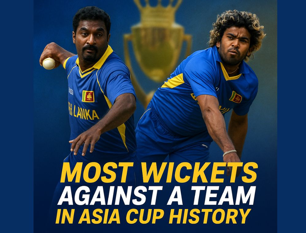 Most Wickets Against a Team in Asia Cup History