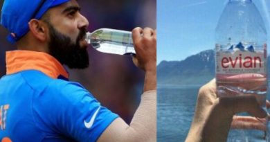 Virat Kohli Water Price