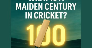 What is Maiden Century in Cricket