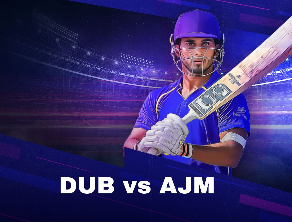AJM vs DUB Dream11 Prediction – Match 28, Emirates D20 2025