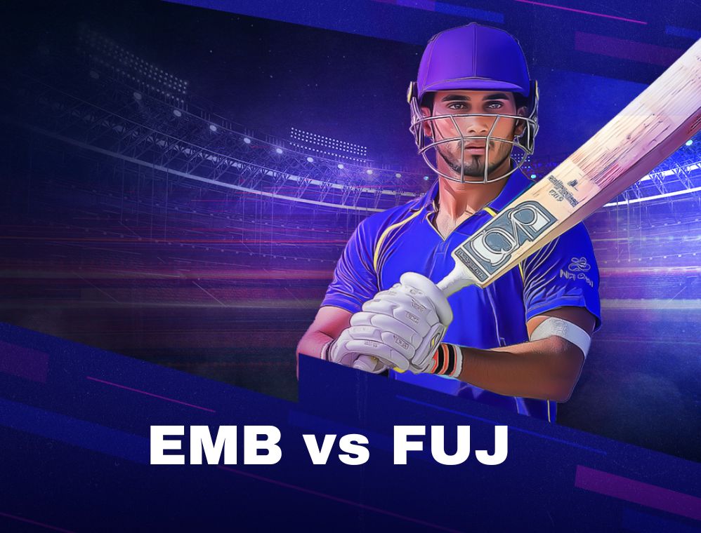 FUJ vs EMB Dream11 Prediction Today – Fujairah vs Emirates Blues | Emirates D10 30 Jan 2026