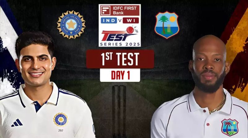 India vs West Indies 1st Test Squads Playing XI