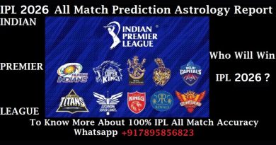 IPL 2026 All Match Prediction Astrology Bhavishyavani Report