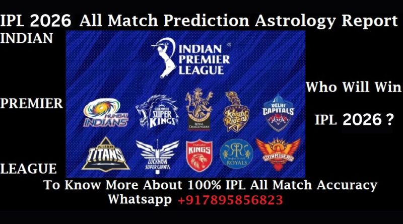 IPL 2026 All Match Prediction Astrology Bhavishyavani Report