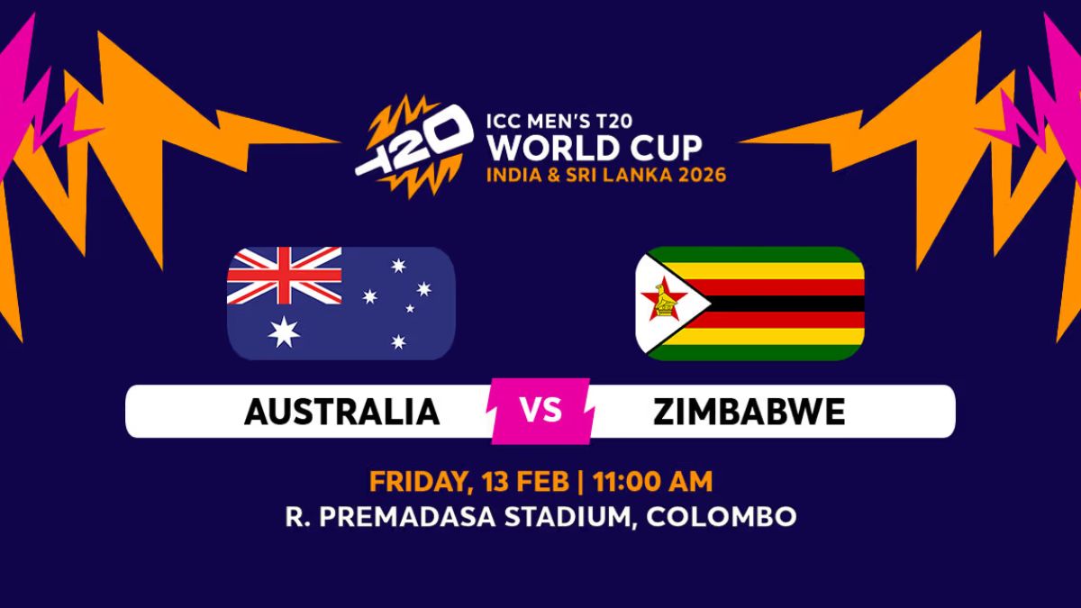 AUS vs ZIM Dream11 Prediction, Match 19 – ICC Men’s T20 World Cup 2026 Fantasy Tips, Playing XI