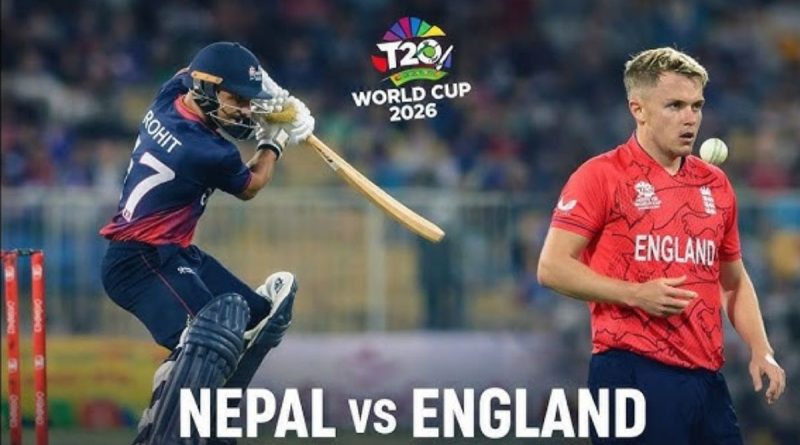 England vs Nepal T20 World Cup 2026 Dream11 prediction with team logos and match preview