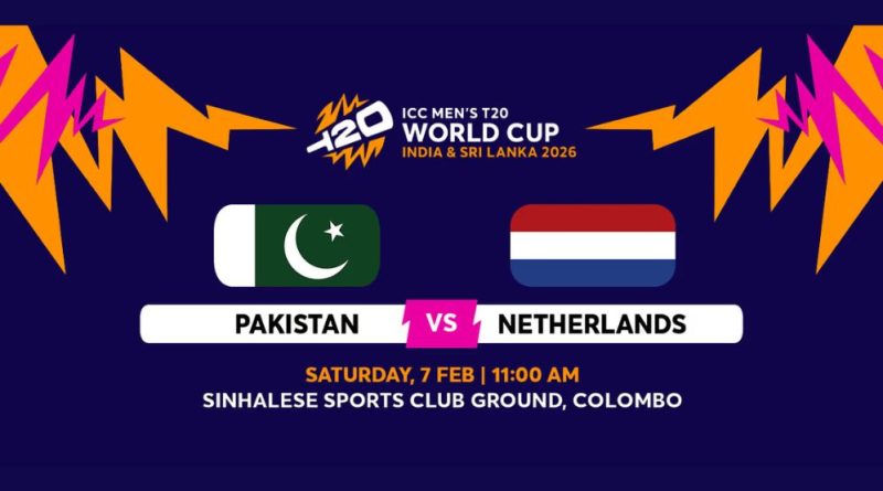 Pakistan vs Netherlands Dream11 Prediction
