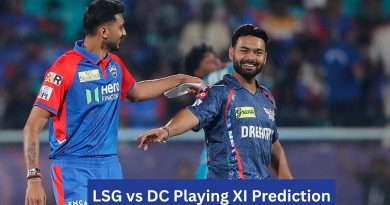 LSG vs DC Playing XI Prediction