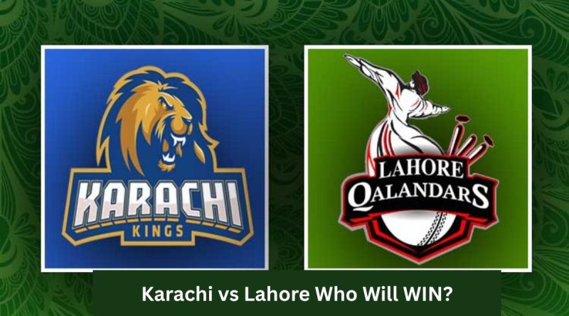 Lahore Qalandars vs Karachi Kings Today Match Prediction
