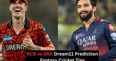 RCB vs SRH Dream11 prediction best Dream11 team IPL 2026