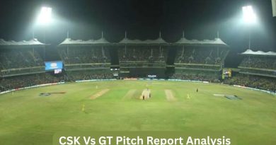 CSK Vs GT Pitch Report Analysis