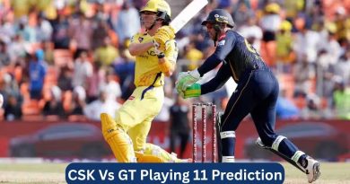 CSK Vs GT Playing 11 Prediction