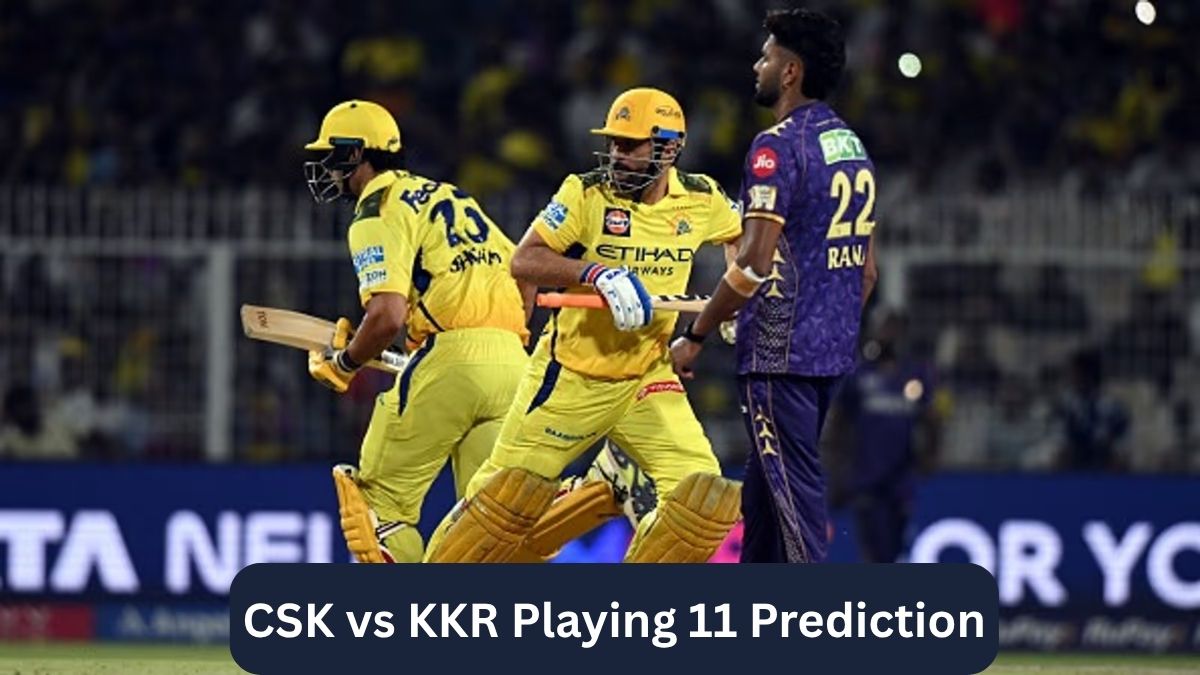 CSK vs KKR Playing XI Prediction IPL 2026, Confirmed Lineups & Team Analysis