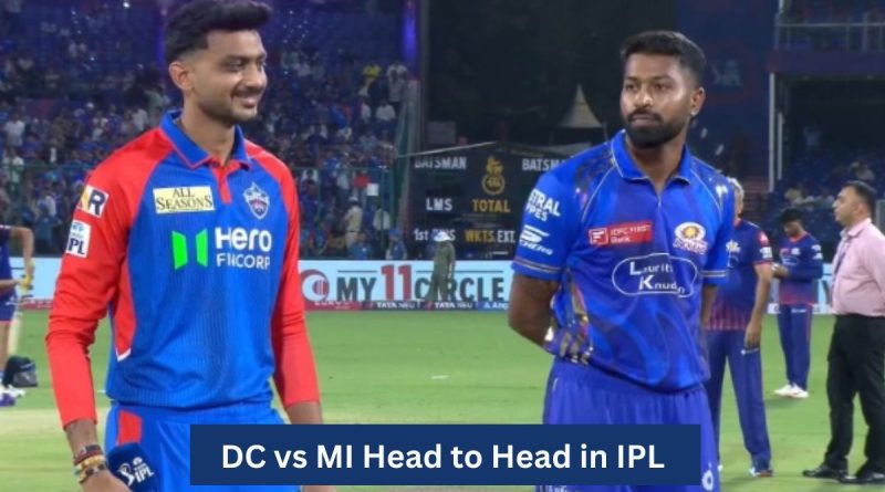 DC vs MI Head to Head in IPL