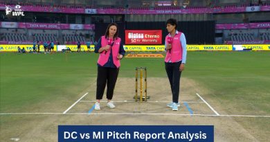 DC vs MI Pitch Report Analysis