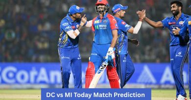 DC vs MI Today Match Prediction