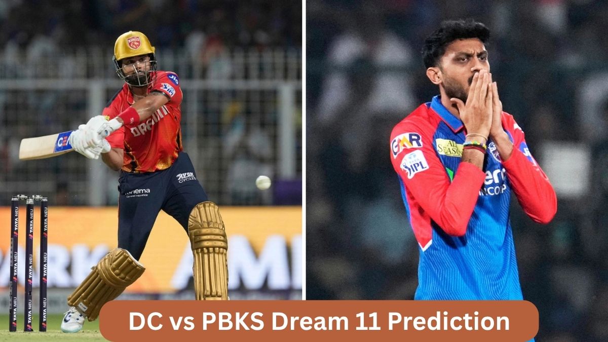 DC vs PBKS Dream11 Prediction IPL 2026, Best Fantasy Team, Captain & Vice Captain Picks