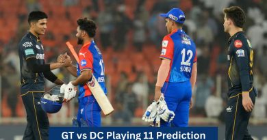 GT vs DC Playing 11 Prediction
