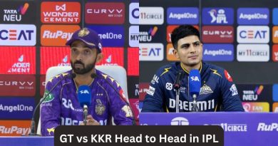 GT vs KKR Head to Head in IPL