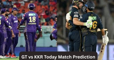 GT vs KKR Today Match Prediction