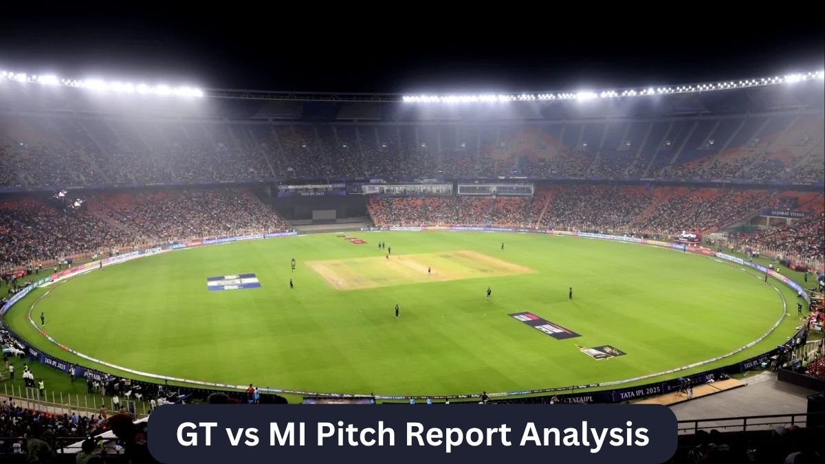 GT vs MI Pitch Report IPL 2026, Narendra Modi Stadium Ahmedabad Pitch Analysis