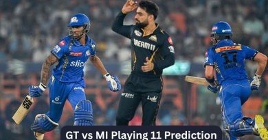 GT vs MI Playing 11 Prediction