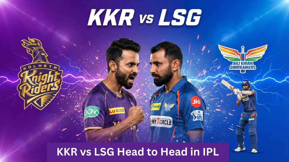 KKR vs LSG Timeline IPL Rivalry, History, Key Matches & Evolution