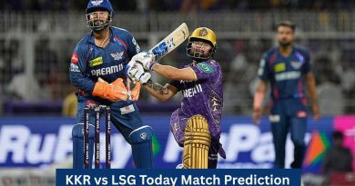KKR vs LSG Today Match Prediction