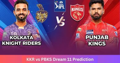 KKR vs PBKS Dream 11 Prediction