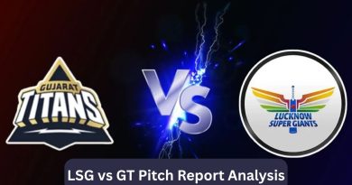 LSG vs GT Pitch Report Analysis