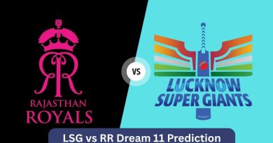 LSG vs RR Dream 11 Prediction
