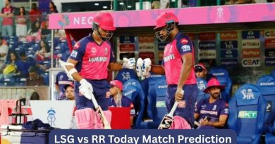 LSG vs RR Today Match Prediction