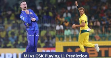 MI vs CSK Playing 11 Prediction