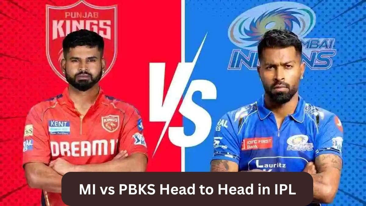MI vs PBKS Head to Head IPL 2026, Stats, Last 5 Matches & Full Analysis