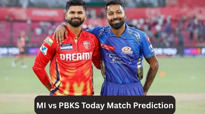 MI vs PBKS Today Match Prediction