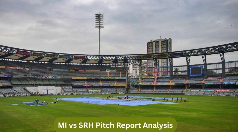 MI vs SRH Pitch Report Analysis