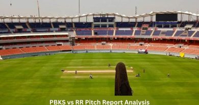 PBKS vs RR Pitch Report Analysis