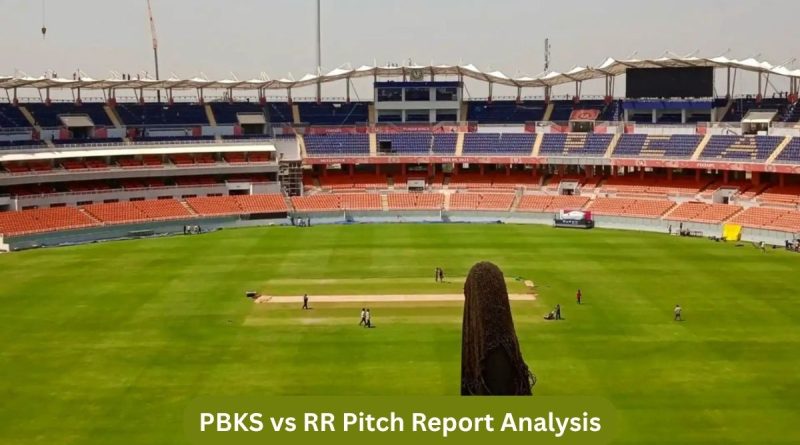 PBKS vs RR Pitch Report Analysis