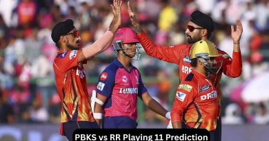 PBKS vs RR Playing 11 Prediction