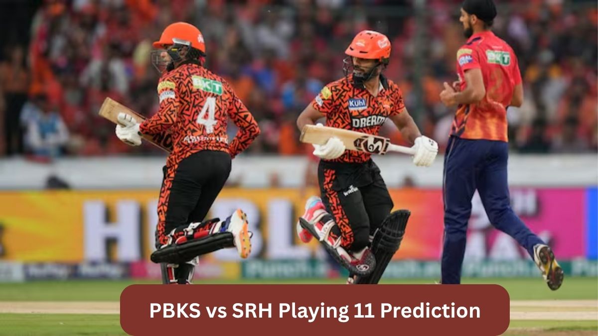 PBKS vs SRH Playing XI Prediction IPL 2026, Confirmed Lineups & Team Analysis
